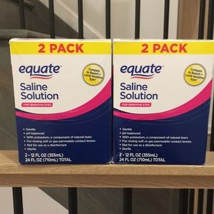 Equate saline solution